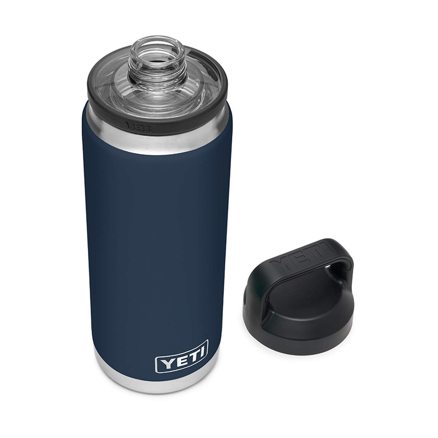 YETI Rambler 26 oz Bottle, Vacuum Insulated, Leakproof, Stainless Steel with Chug Cap | Amazon (US)