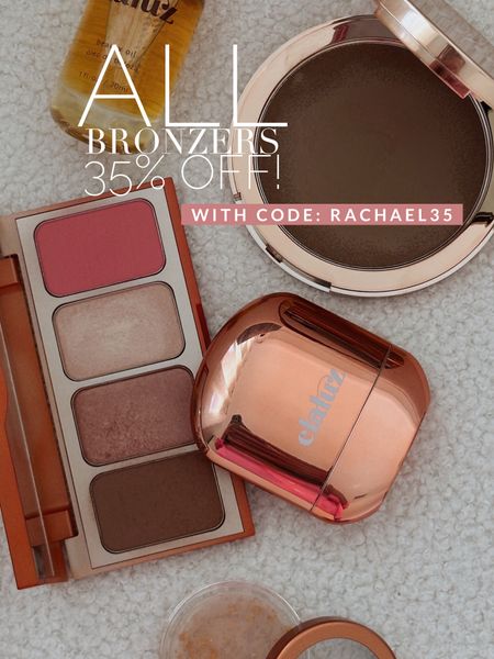 Use code : Rachael35 for 35% off all bronzer products! 💄Plus a round-up of their products I’ve been reaching for lately 🫶🏼 Xx

#LTKStyleTip #LTKBeauty #LTKFindsUnder100