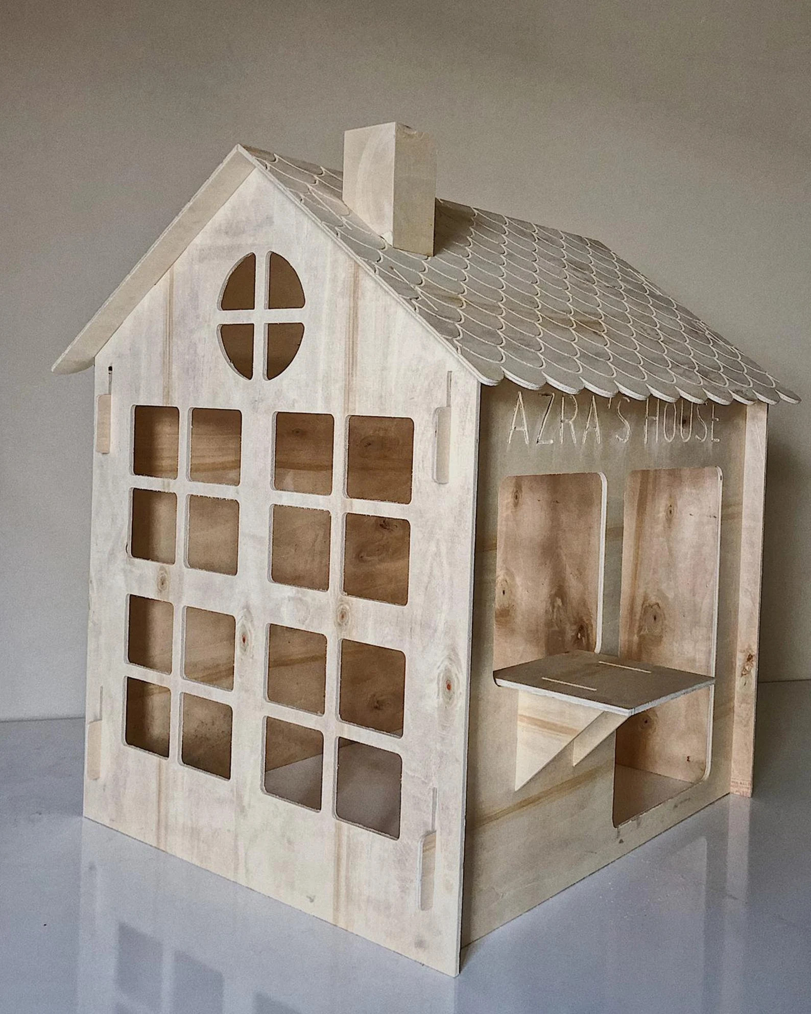 wood kids game house paintable for kids room gift dekor indoor autdoor | Etsy (US)