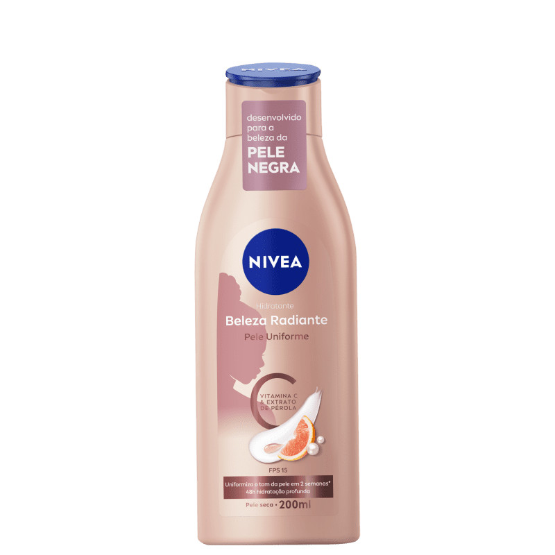 NIVEA Beleza Radiante Pele Uniforme
        
            
                 - Hidratante Corporal ... | Beleza Na Web (BR)