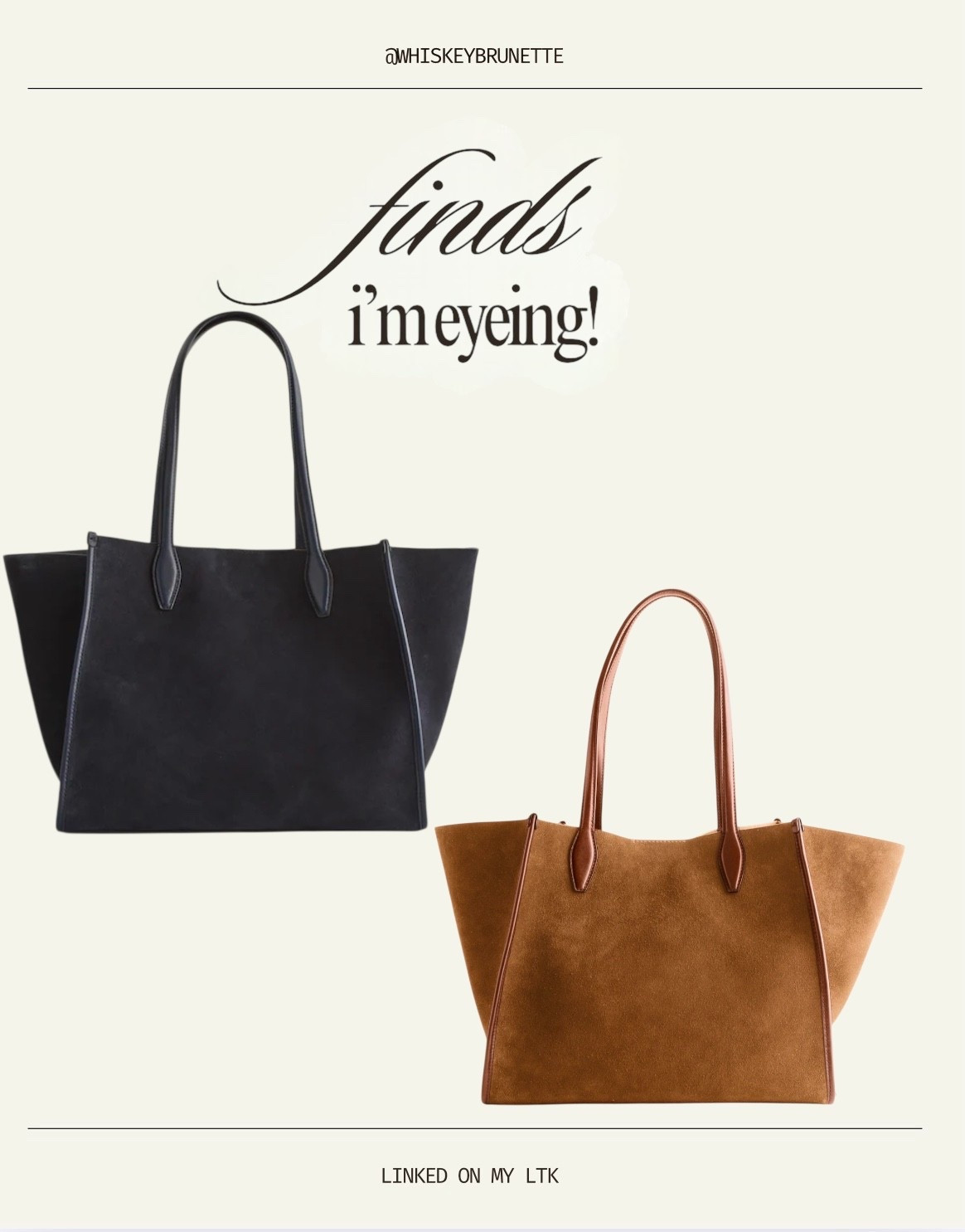 The perfect bag to take from winter to spring!

#LTKdayinmylife #LTKValentine #LTKgrwm