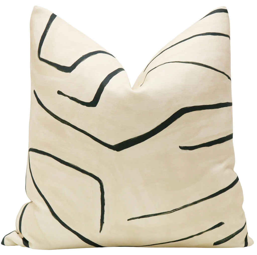 GRAFFITO // LINEN + ONYX | LITTLE DESIGN COMPANY