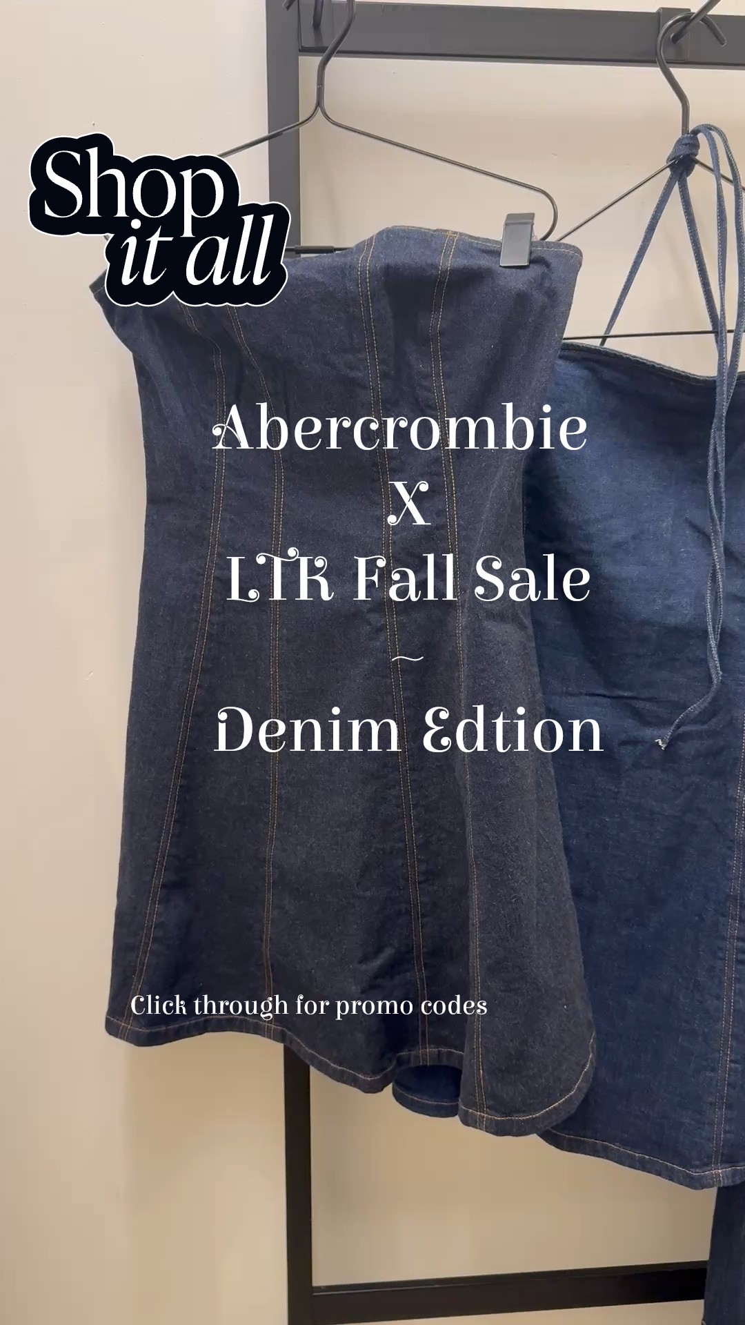 What is the LTK Fall Sale?

For 4 days only, exclusive promo codes from your favorite brands will be live on the LTK App! This is a huge opportunity to stock up for fall with savings you can't find anywhere else, as shoppers. Plus you will become part of my growing LTK women’s community! 

Mark your calendar. Then triple underline it. Friday, September 26 - Monday, September 29, 2025.

Abercrombie is definitely offering some awesome promo codes!



#LTKMidsize #LTKOver40 #LTKFallSale