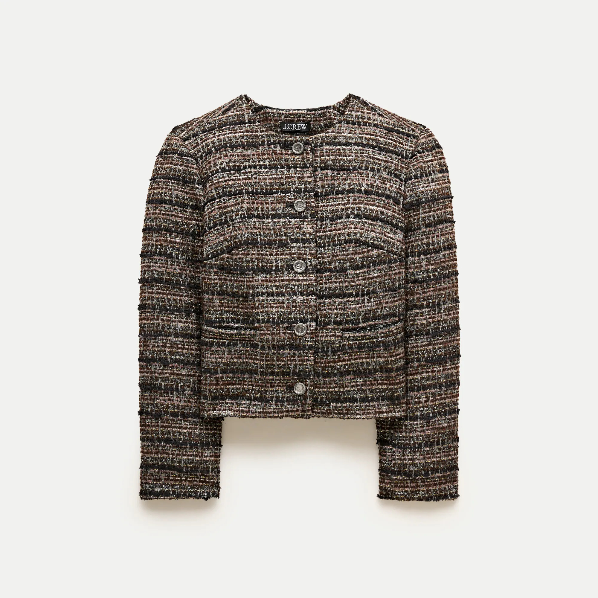 Lady jacket in striped tweed | J. Crew US