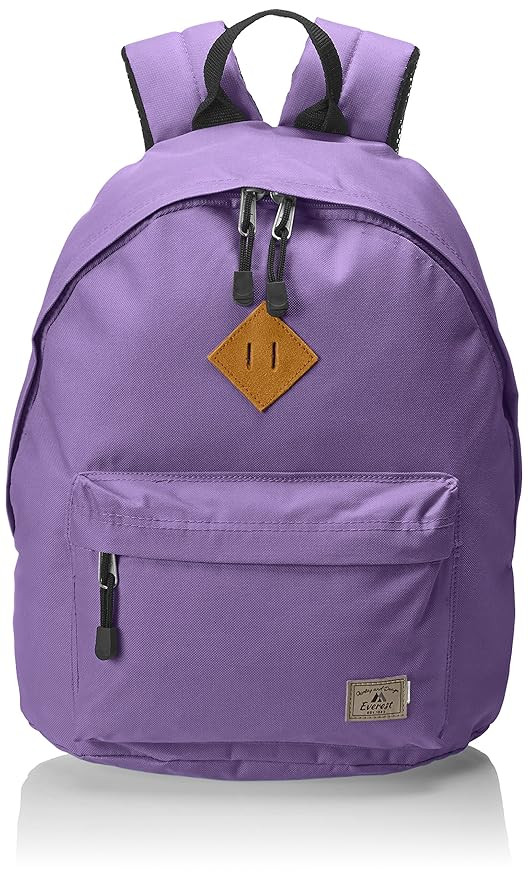 Everest Vintage Backpack, Eggplant Purple, One Size | Amazon (US)