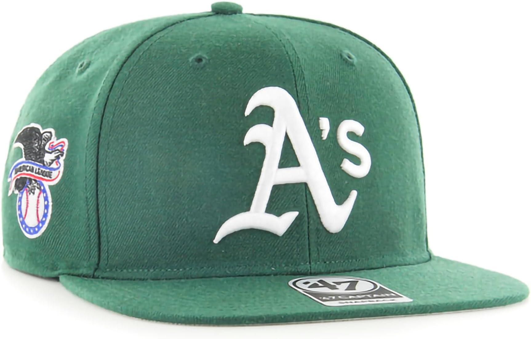 '47 MLB Sure Shot Captain Hat Adjustable Structured 6-Panel Snapback Hat Cap, Adult One Size Fits... | Amazon (US)