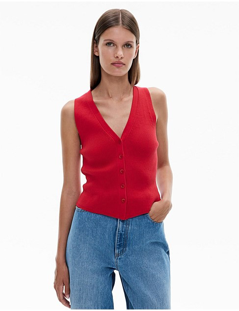 Knit Vest | David Jones (Australia & New Zealand)