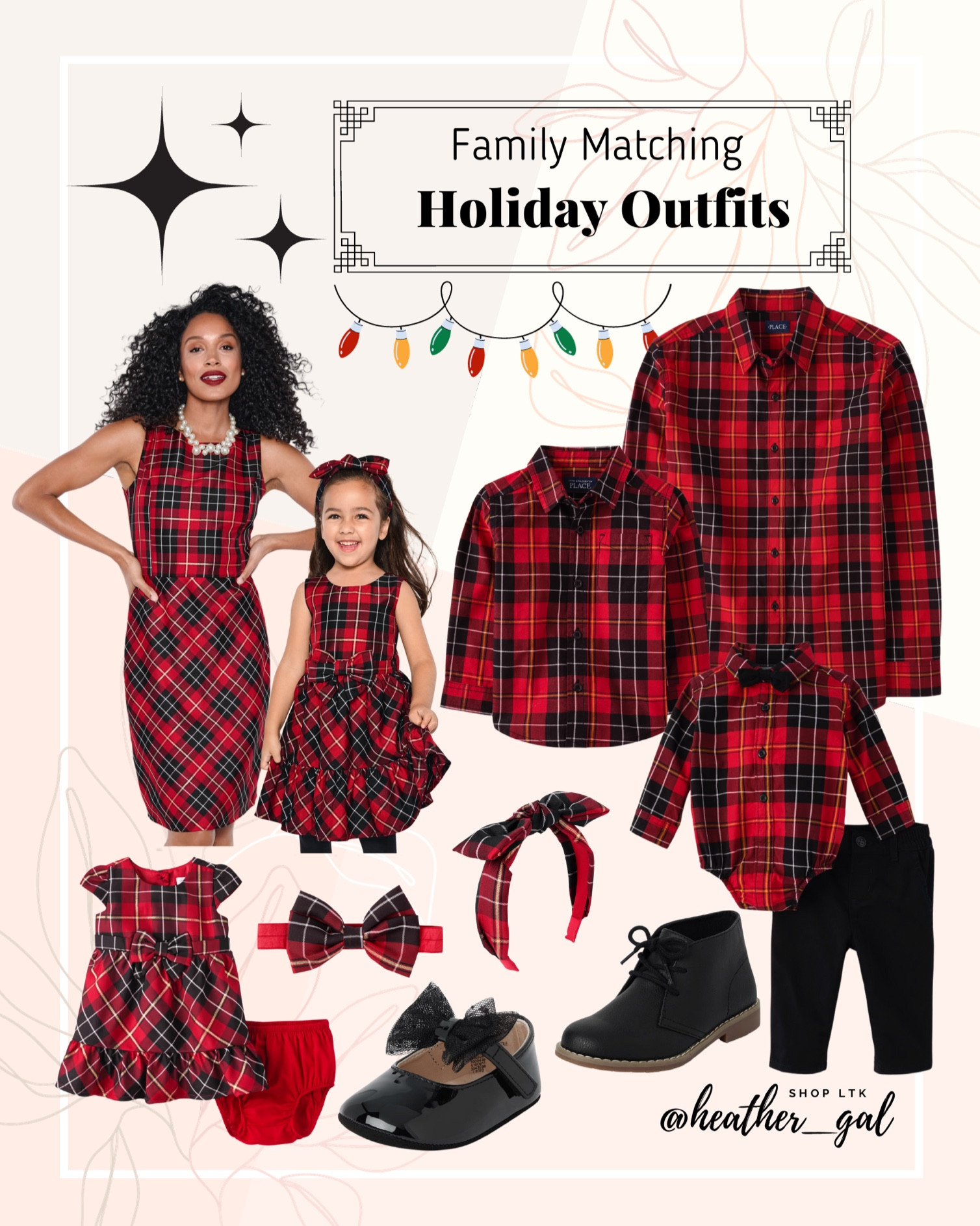 30% off with code: GIMME30 

Family Matching Christmas Outfits! Get them before they sell out!

Red plaid family outfits, family matching outfits, Christmas outfit ideas, family Christmas outfits, Christmas family photo, Christmas photo outfits, Christmas family outfits, black watch theme, holiday family matching, holiday photo outfits, family matching outfits, kids matching holiday outfits, holiday outfit ideas

#christmasfamilyoutfits
#holidayfamilyoutfits 
#familymatchingoutfits Sale 

Follow my shop @heather_gal on the @shop.LTK app to shop this post and get my exclusive app-only content!

#liketkit #LTKHolidaySale #LTKfamily #LTKHoliday