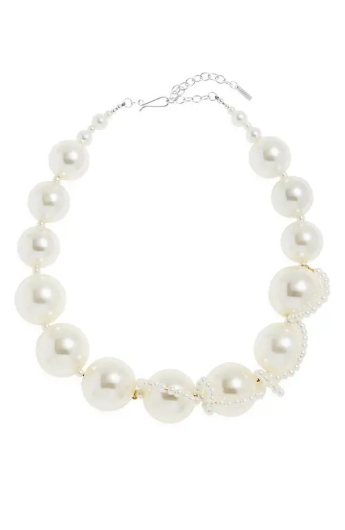 COMPLETEDWORKS Faux Pearl Necklace in 18Ct Gold Plated at Nordstrom | Nordstrom