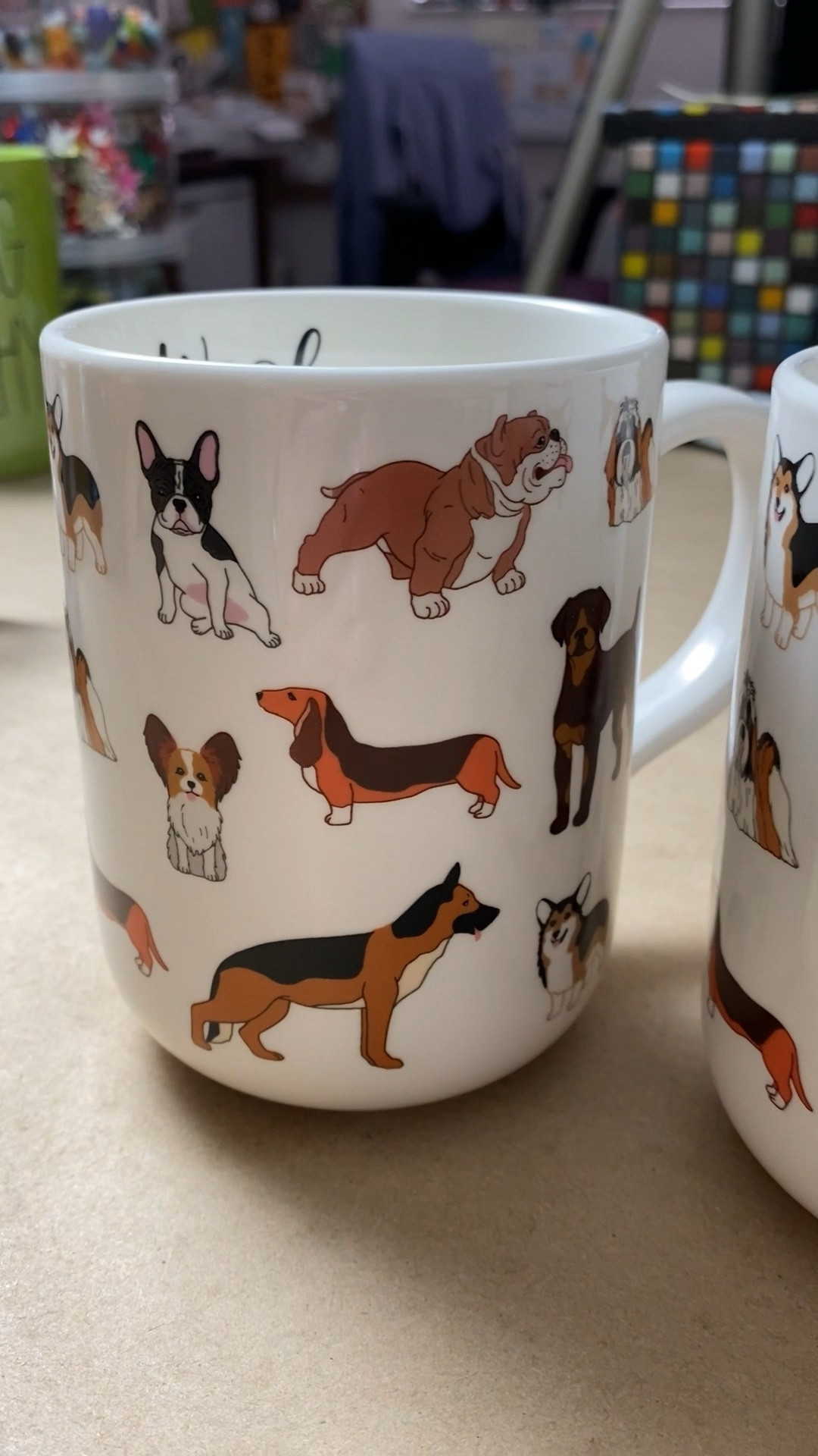 I love dog (and cat!) items like this which include a variety of breeds. Everyone is welcome! And this mug doesn’t disappoint! 🐩 They’re such cuties!

It’s perfect for your morning coffee, afternoon matcha, or evening tea. I’m sure chai and hot chocolate would be extra good too!

And if you’re a mosaic artist like me, this mug would also be fun to use in a mosaic project (as long as it broke on its own first! 😉). For mosaic tips, tutorials + inspiration please visit my YouTube channel: YouTube.com/julieweilbacher, and follow @julieweilbacher on Instagram.

#giftsfordogparents #dogdad #dogmom #doggrandparent #dogaunt #doguncle #furmom #furdad #dogmug #walmart #dogbreedgifts #mosaic #mug #petparent

#LTKMens #LTKmomlife #LTKHome