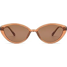 SOJOS Women's Retro Cat Eye Sunglasses Polarized TR90 Ultra-Lightweight, Oval Vintage Shades UV40... | Amazon (US)