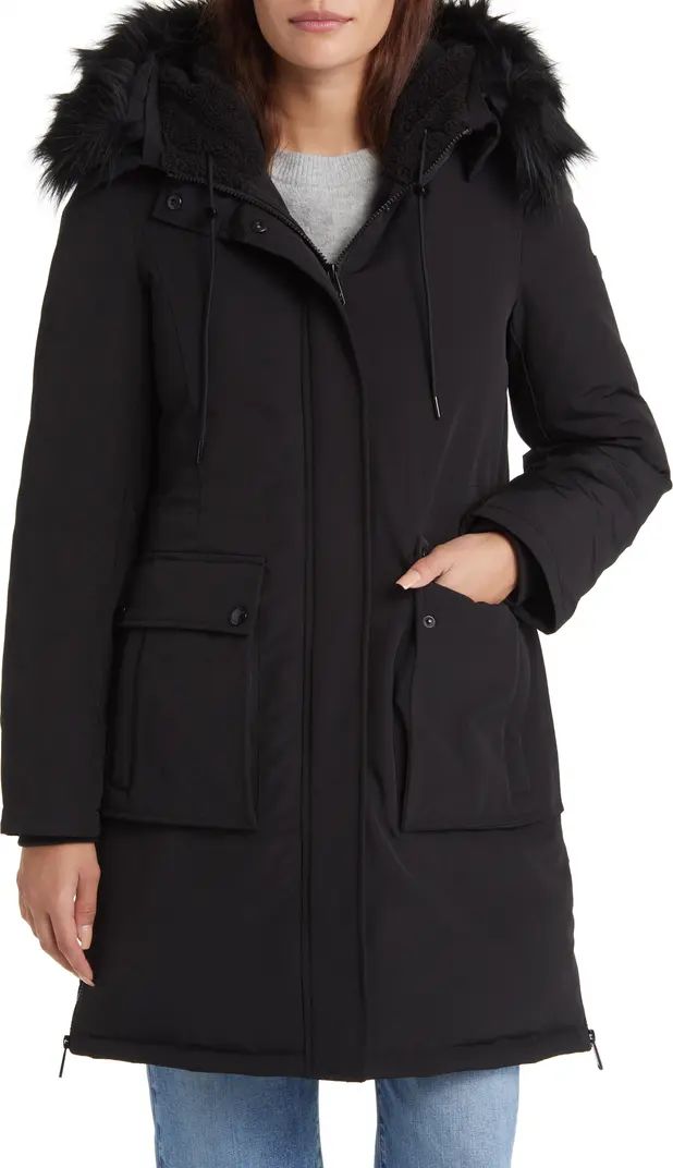 Faux Fur Trim Parka | Nordstrom