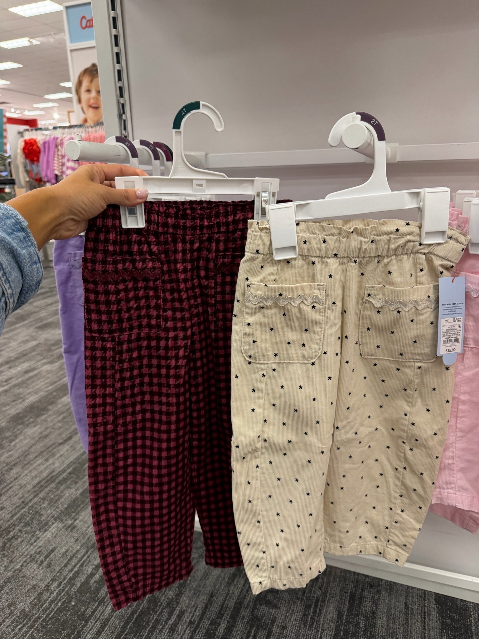 Cat and jack toddler barrel pants
