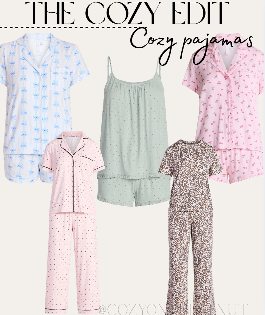 How darling are these PJ's?! and they are all from Walmart!! SO many cute styles.  

 #LTKMothersDay #LTKdayinmylife #LTKSeasonal