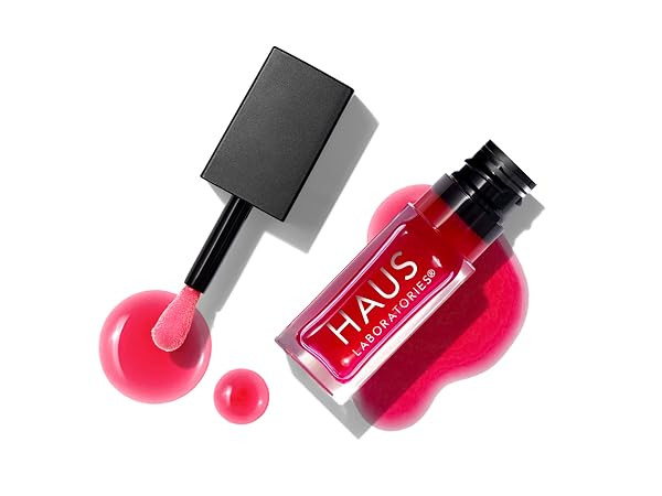 HAUS LABORATORIES by Lady Gaga: PhD HYBRID LIP OIL | 5 Shades Of Sheer Hydrating Lip Oil, Custom pH  | Amazon (US)