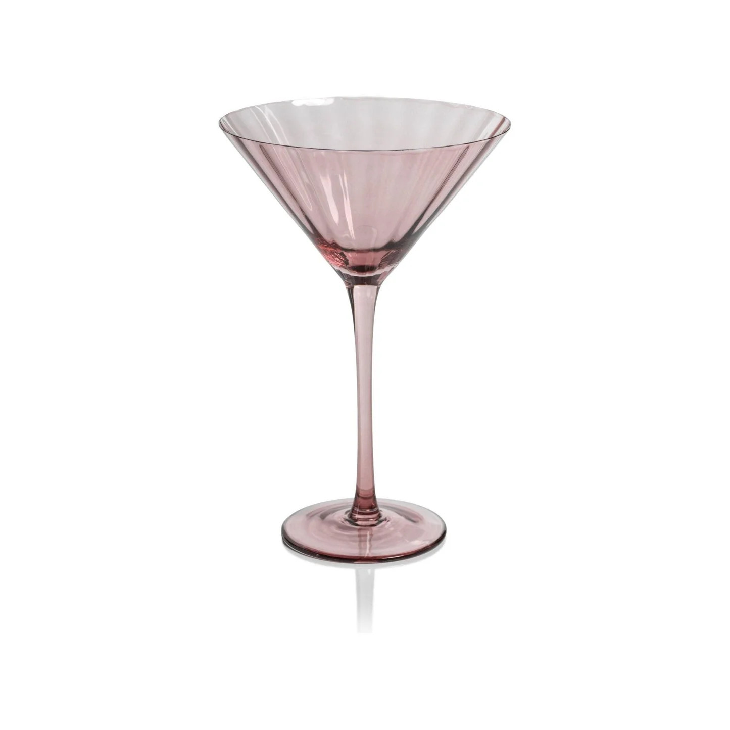 Madeleine Optic Martini Glass - Set of 4 | Outrageous Interiors + Design