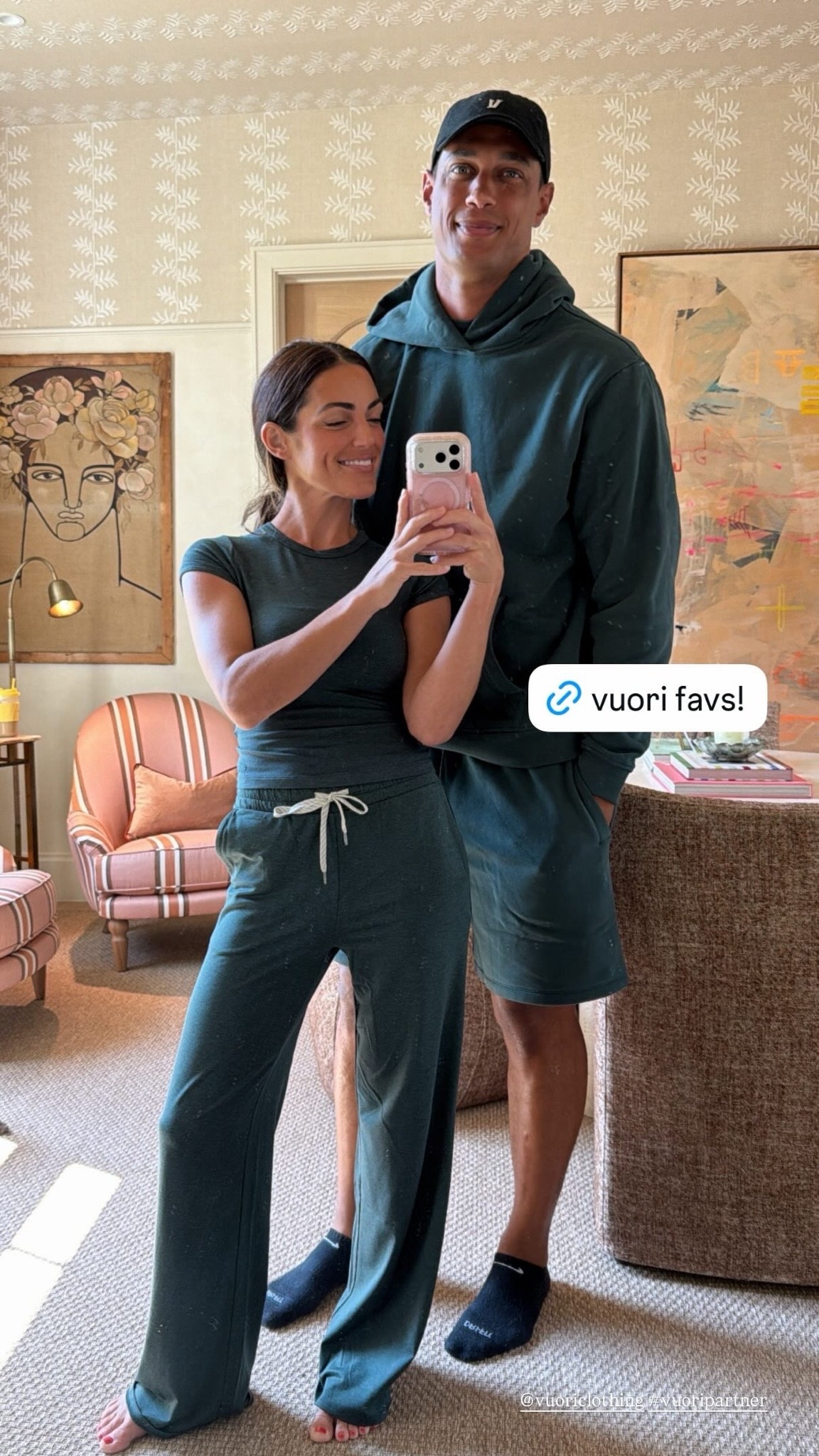 Vuori favs! David in XL, I’m in XS!
#vuoripartner @Vuori US