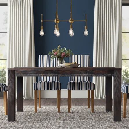 Grain Wood Furniture Montauk Pine Solid Wood Dining Table | Wayfair Professional
