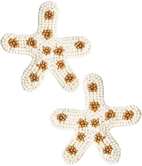 Starfish - White and Gold | Lisi Lerch Inc