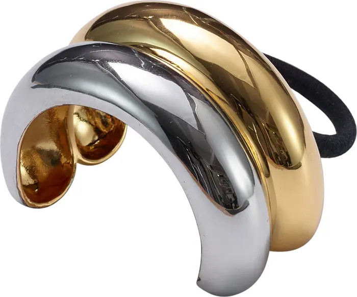 LELET NY Glossy Double Arch Metal Ponytail Cuff | Nordstrom | Nordstrom