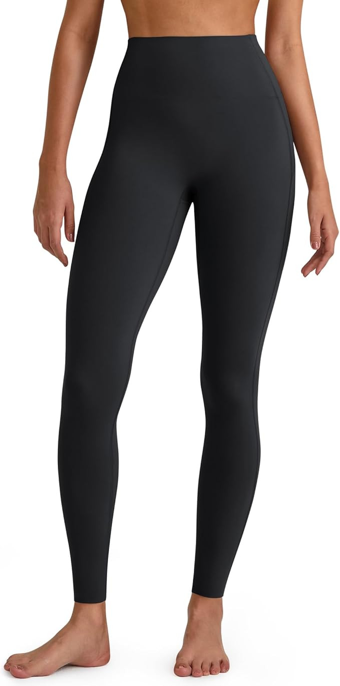 G4Free BareFeel Yoga Pants for Women Seamless Waistband Yoga Leggings Workout Biker Leggings with... | Amazon (US)