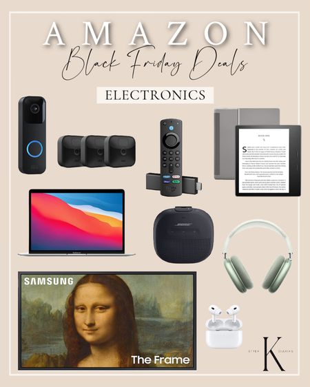 Amazon Black Friday Deals - electronics 

#LTKsalealert #LTKSeasonal #LTKCyberweek
