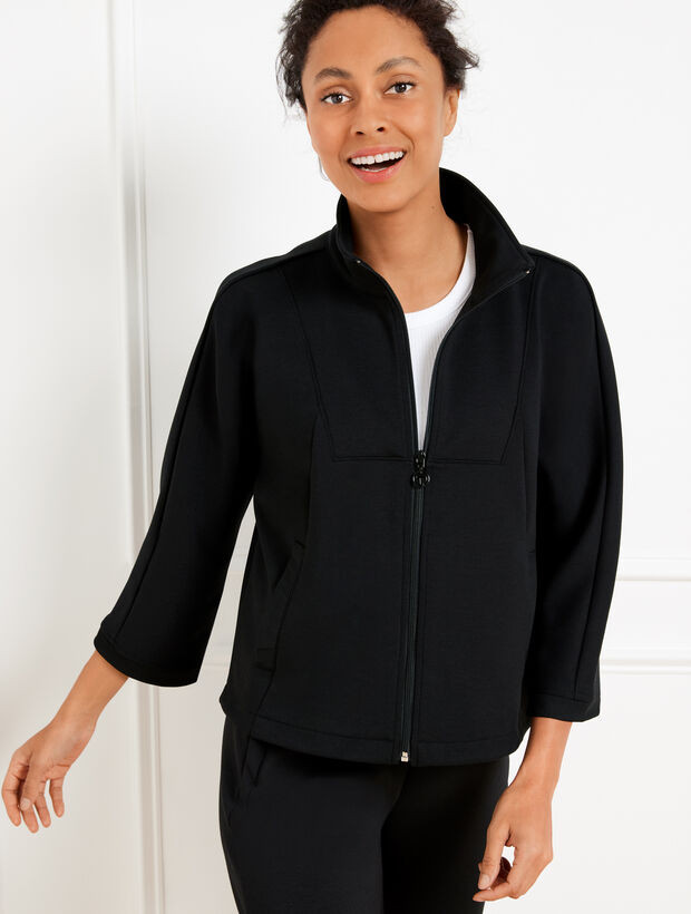 AirKnit Stretch Dolman Sleeve Jacket | Talbots