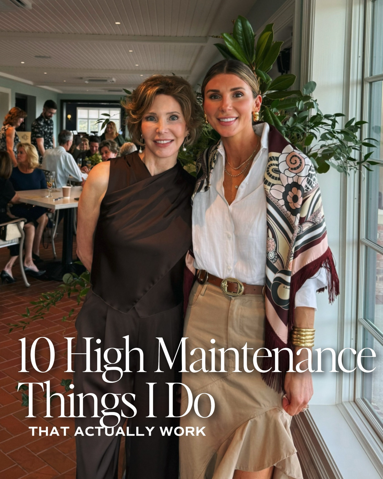 10 high maintenance things I do that actually work!