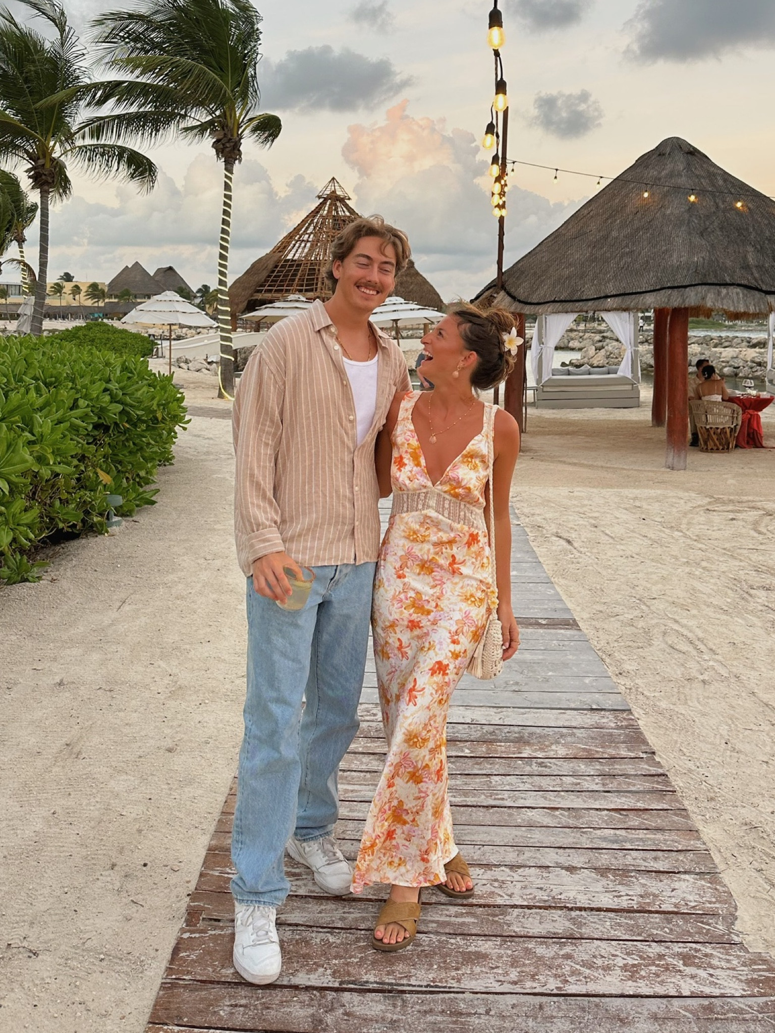 dinner date night out on our Mexico trip🌅 

vacation outfits, maxi dress, beach outfits 

#LTKfindsunder100 #LTKtravel #LTKstyletip