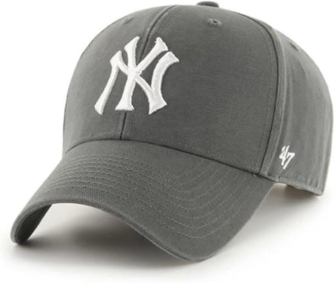 '47 New York Yankees Charcoal Gray Legend MVP Adjustable Hat, Adult One Size Fits All | Amazon (CA)