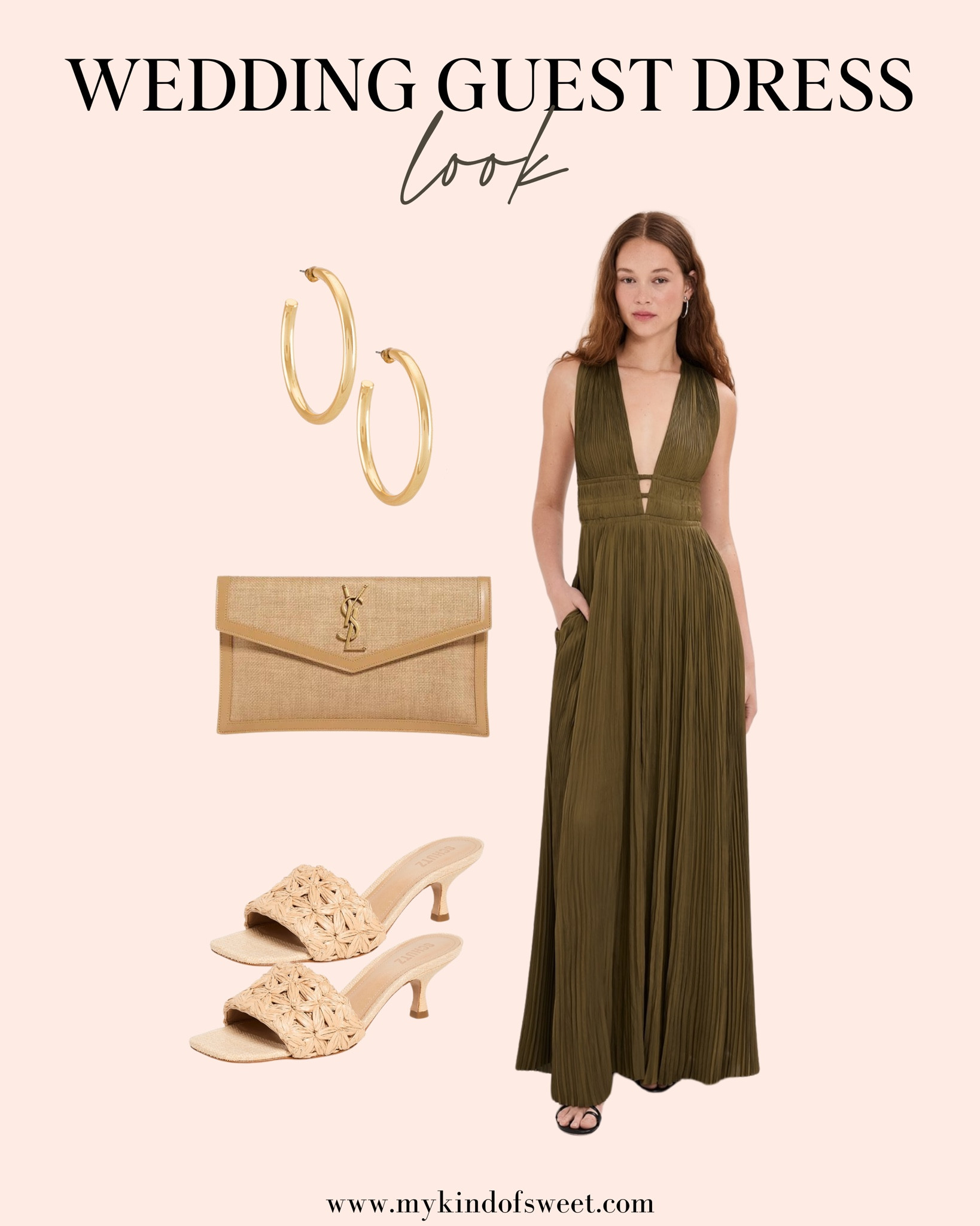 I wanted to share a wedding guest look with so many weddings coming up. I love this dress from Shopbop. The dark green is a killer color. 

#LTKStyleTip #LTKWedding