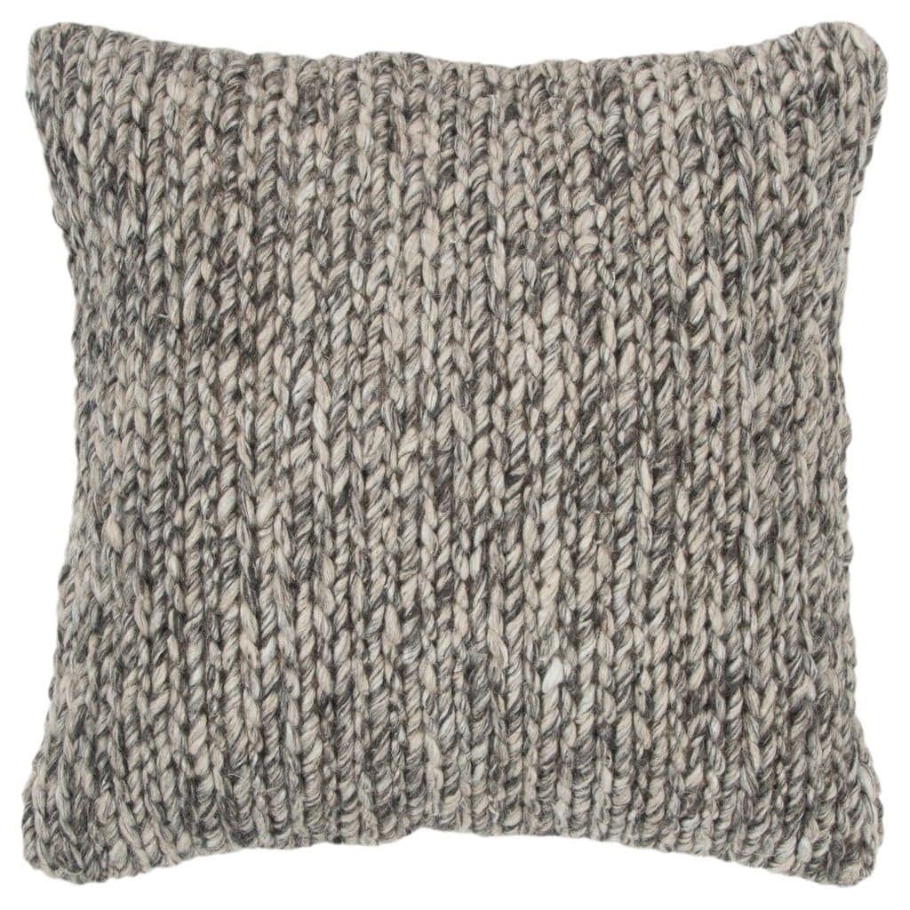 RIZZY HOME T14984 DARK BROWN 65% WOOL 35% COTTON 20"X20" DECORATIVE PILLOW COVER | Walmart (US)