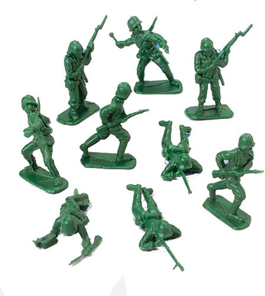 DELUXE BAG OF CLASSIC TOY GREEN ARMY SOLDIERS - 36 Pc. | Amazon (US)
