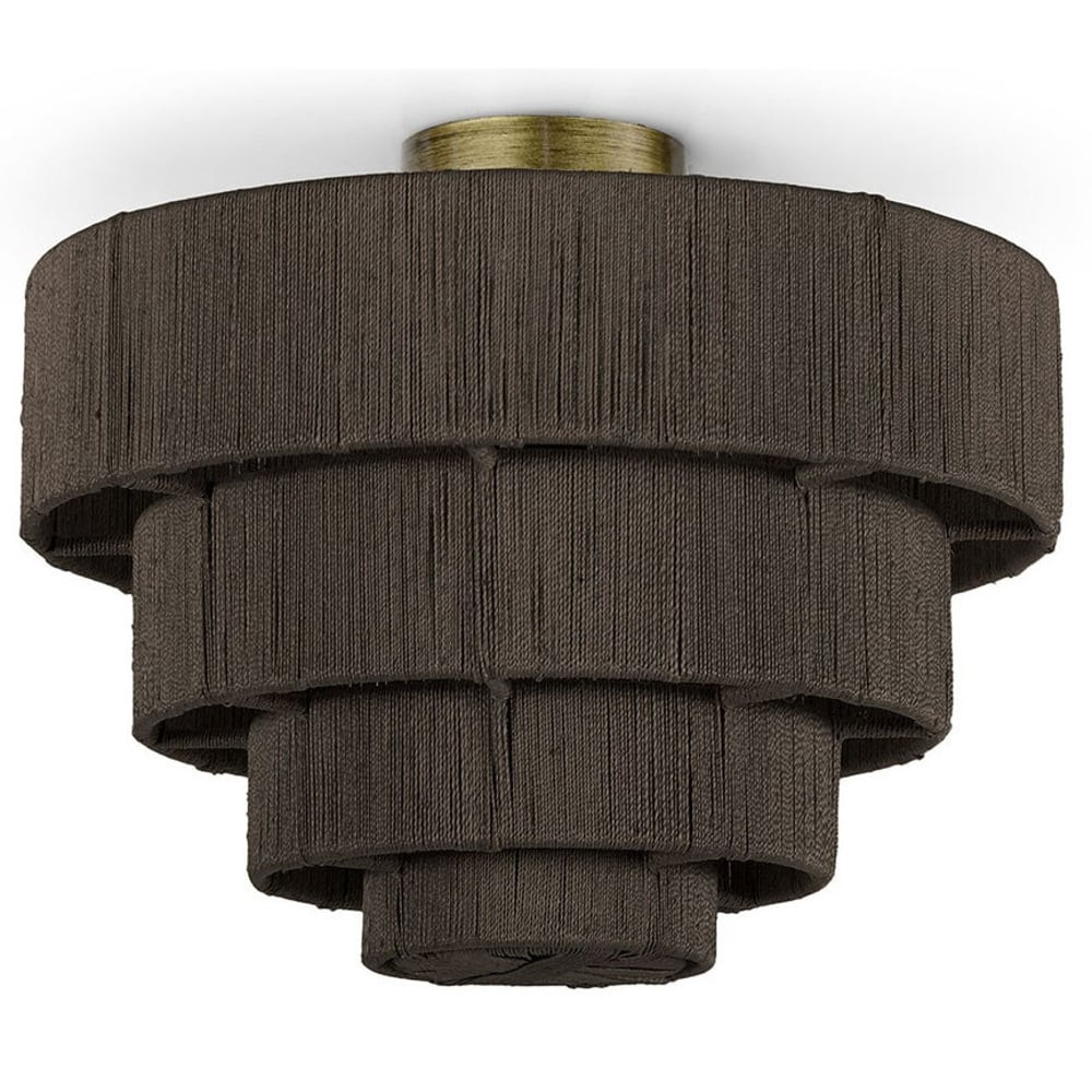 Everly Semi Flush Ceiling Light | Lightopia