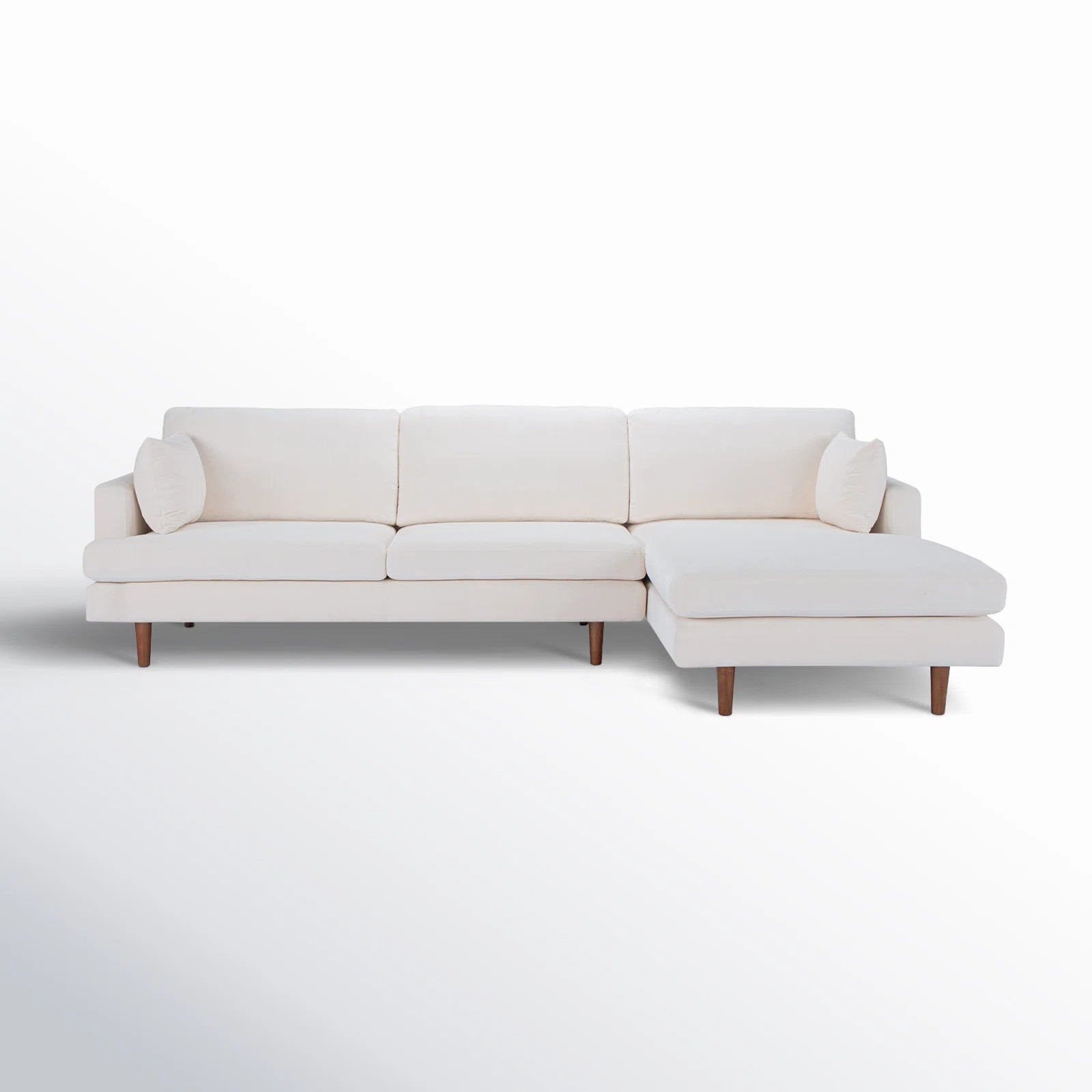 AllModern Laguna Upholstered Chaise Sectional & Reviews | Wayfair | Wayfair North America