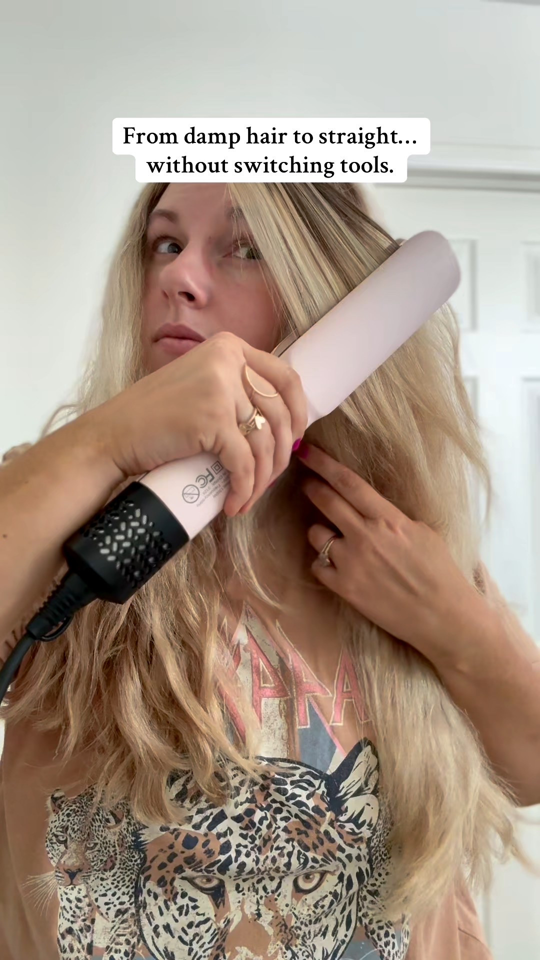 This straightens and dries your hair at the same time, which means fewer steps and way less heat damage. Perfect for busy mornings, tired moms, and anyone who hates spending forever on their hair. 

#LTKootd #LTKgrwm #LTKdayinmylife