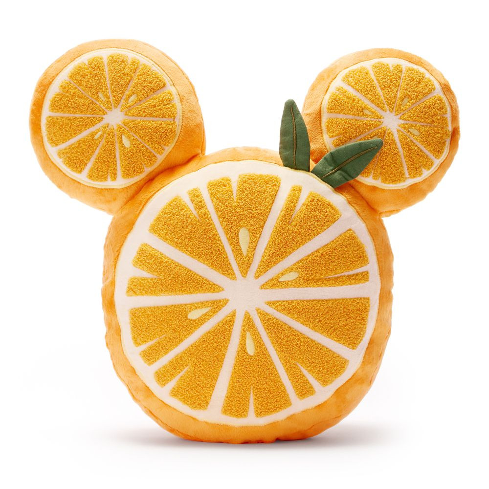 Mickey Mouse Icon Oranges Pillow | Disney Store