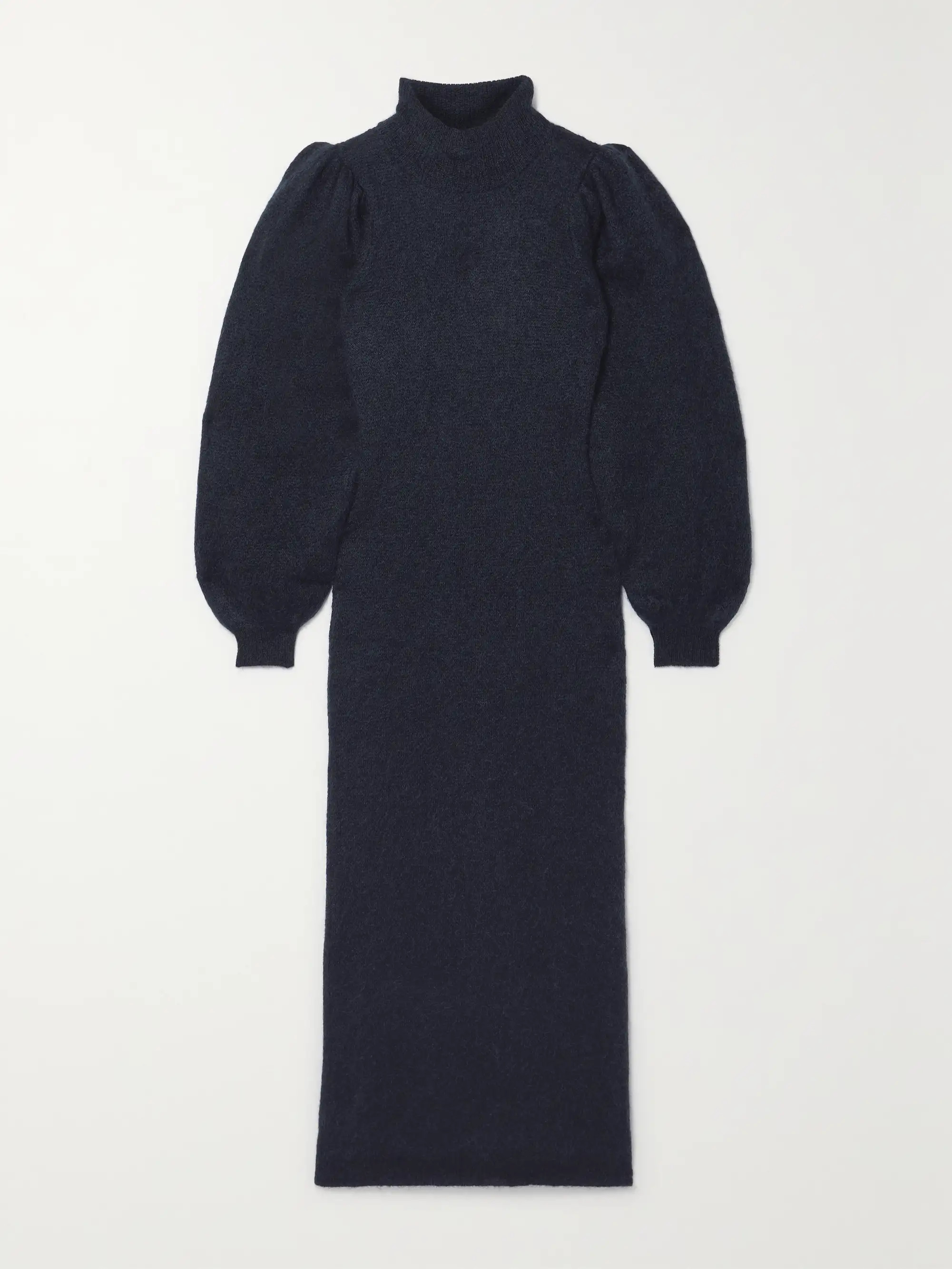 Belinda brushed knitted midi dress | NET-A-PORTER (US)