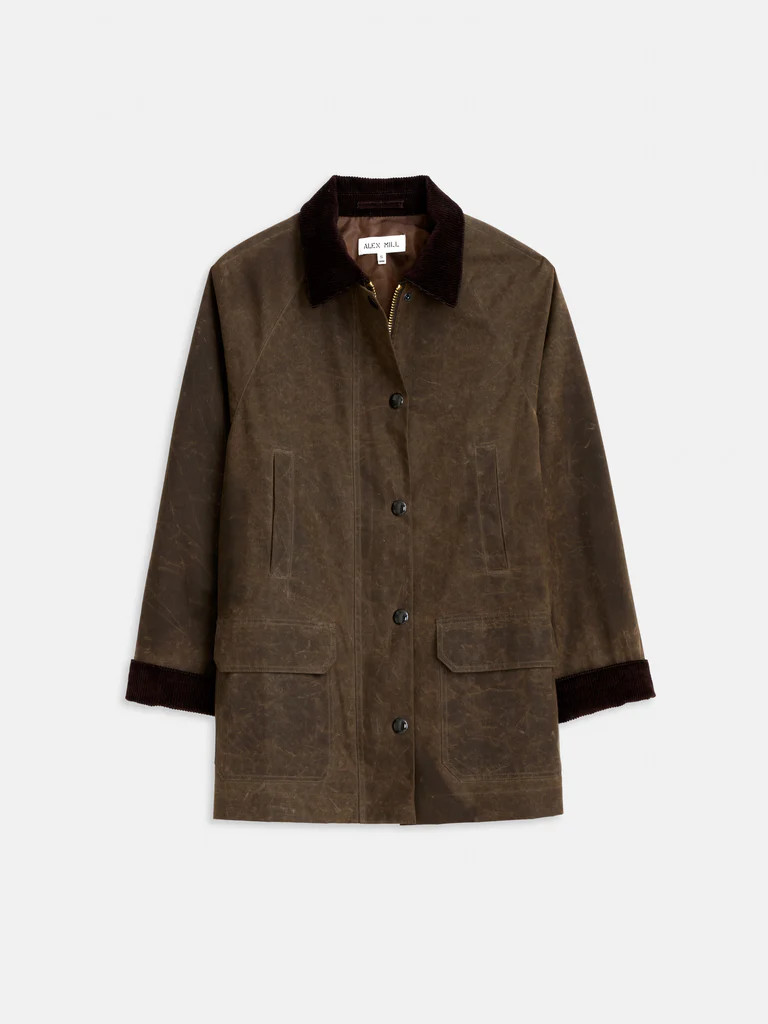 Chiltern Street Jacket In Waxed Cotton | Alex Mill