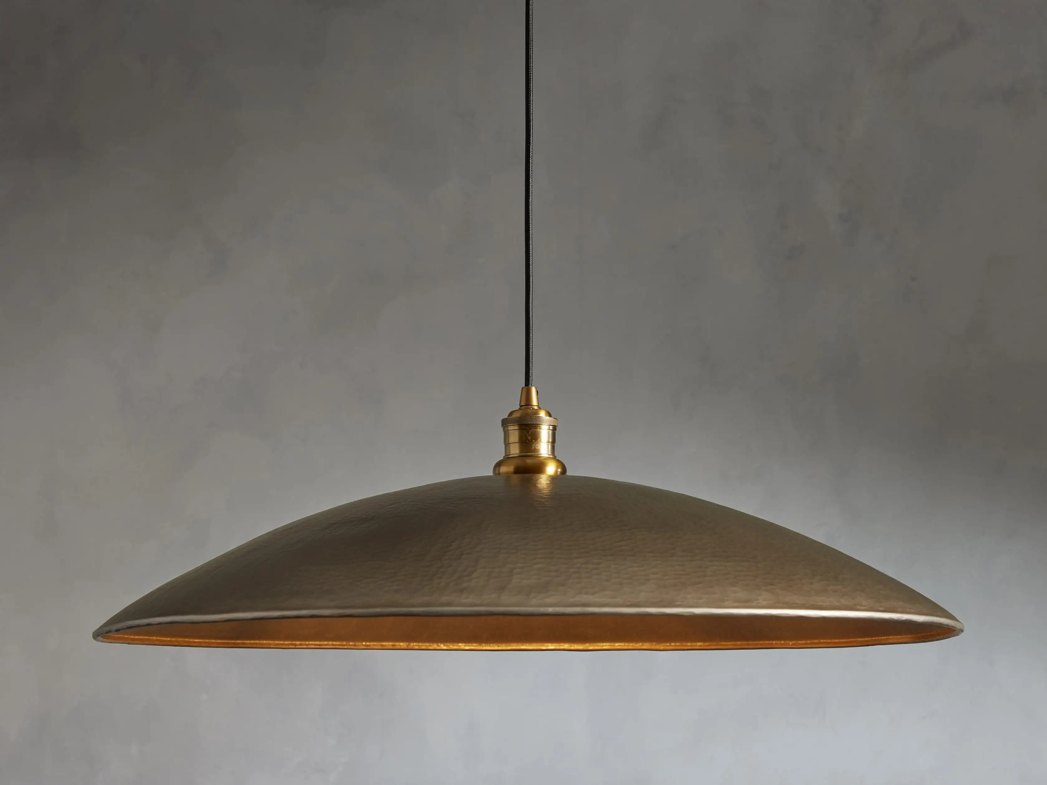 Recycled Metal Fan Pendant | Arhaus