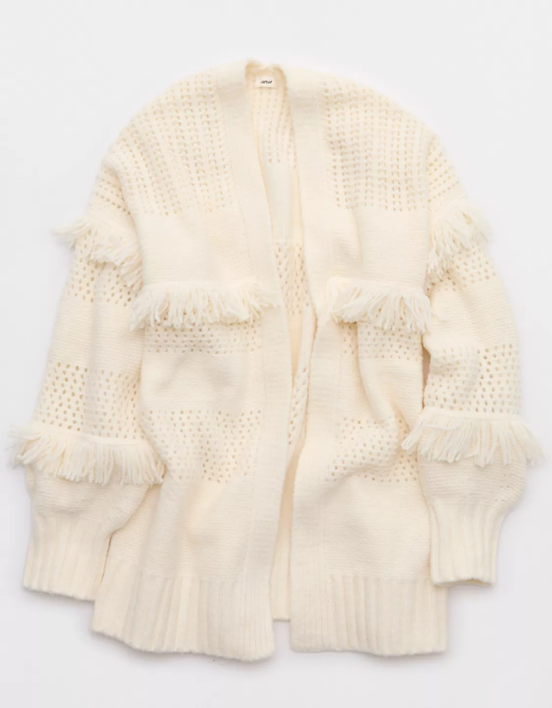 Aerie Fringe Cardigan | Aerie