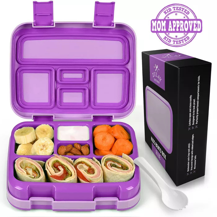 Zulay Kitchen Kids Bento Box - Durable & Professionally Designed Leakproof Bento Box for Kids Wit... | Target