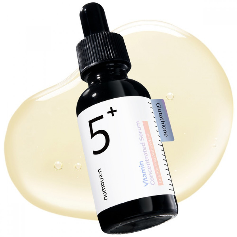 numbuzin - No.5+ Glutathione Vitamin Concentrated Serum - 30ml | STYLEVANA