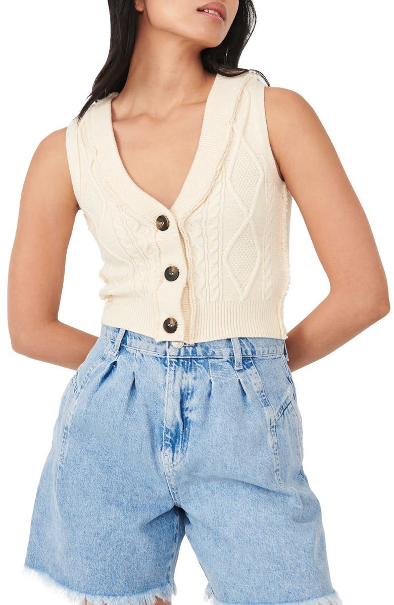 Denson Cable Knit Vest | Nordstrom