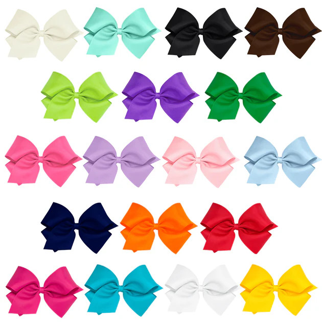Classic Grosgrain Alligator Clip Hair Bow | Classic Whimsy