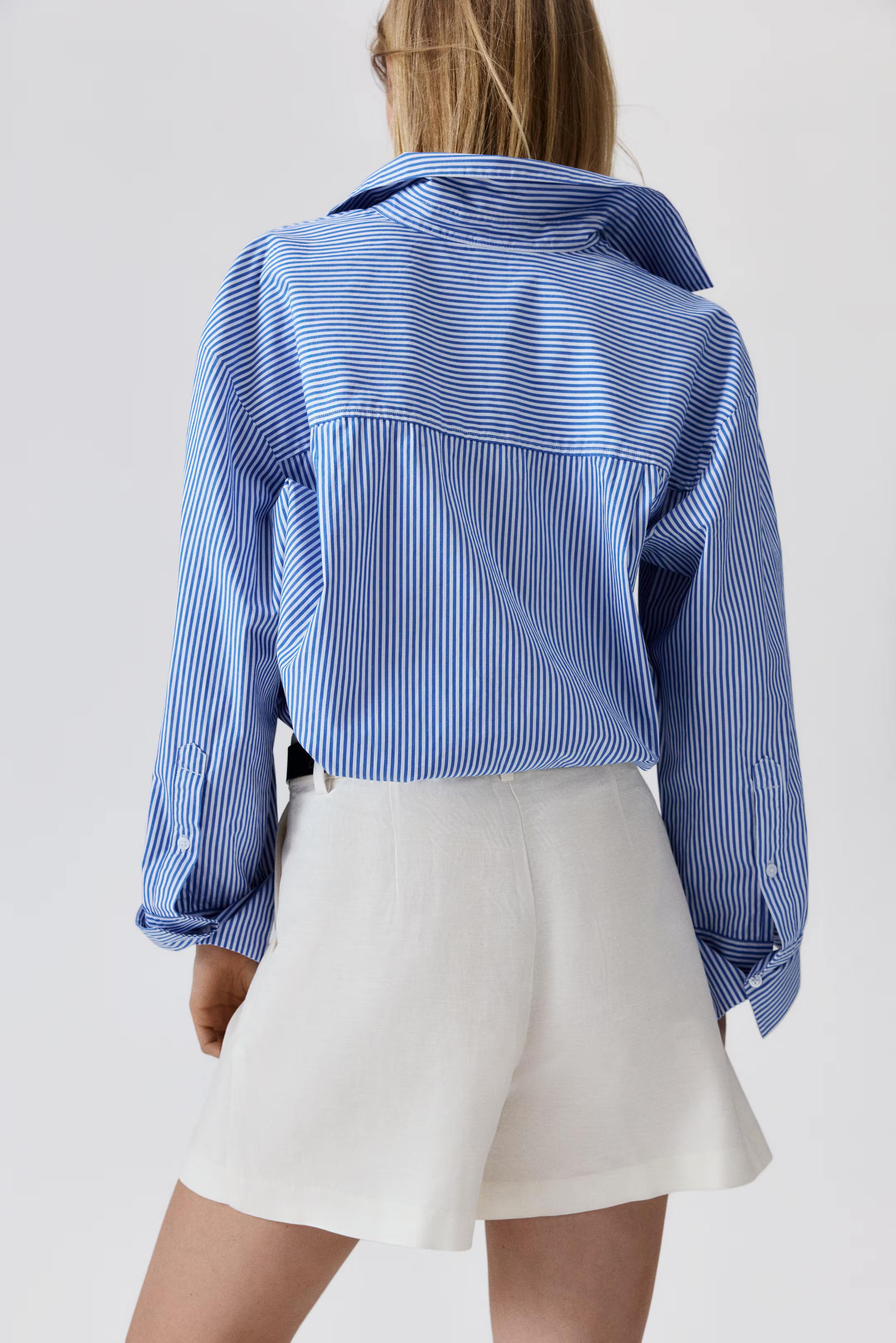 Linen-Blend Shorts | H&M (US + CA)