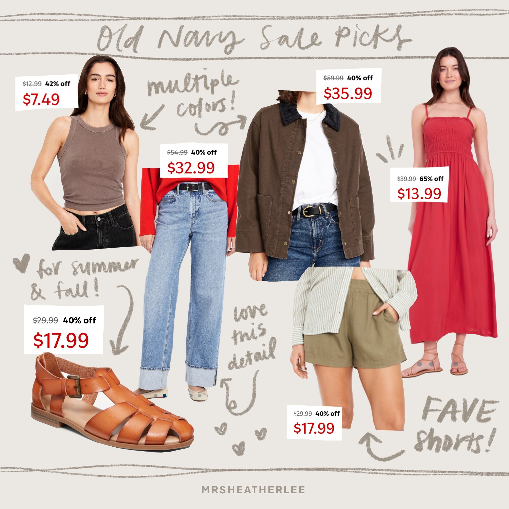 This Old Navy sale is SO GOOD!! Everything is at least 40% off and the sun dress is an extra 20% off! BRB stocking up on alllll the goodies 🤍

#LTKSeasonal #LTKSaleAlert #LTKFindsUnder50