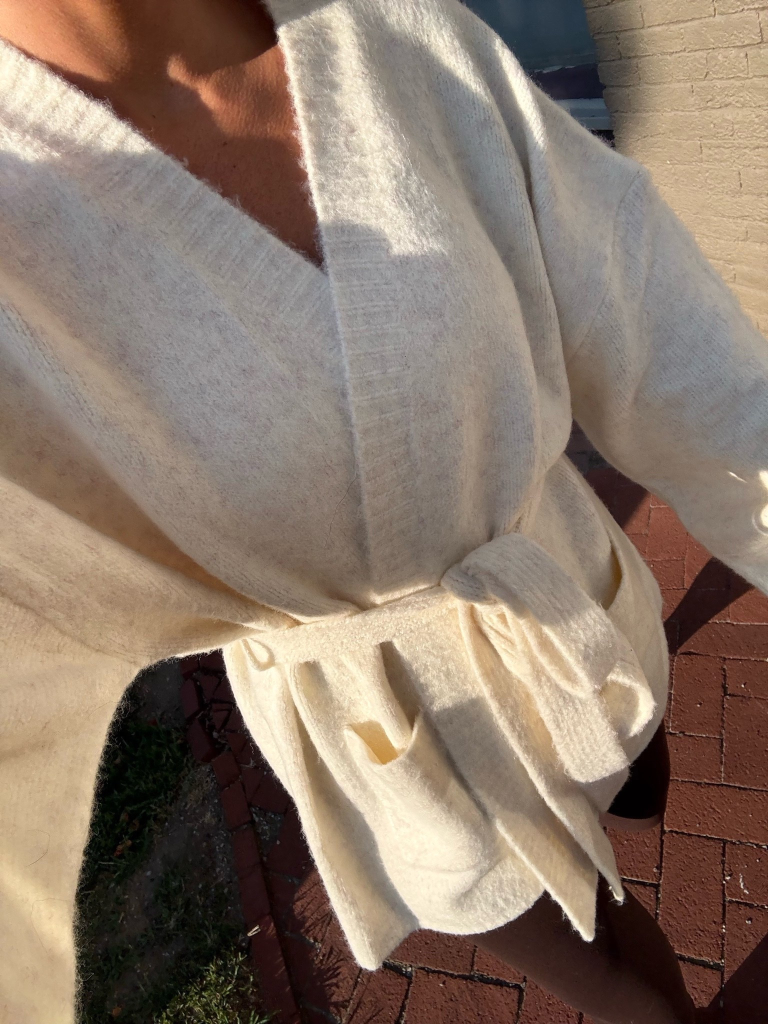 Wrap Cardigan in size medium

#LTKootd #LTKSeasonal #LTKmorningroutine