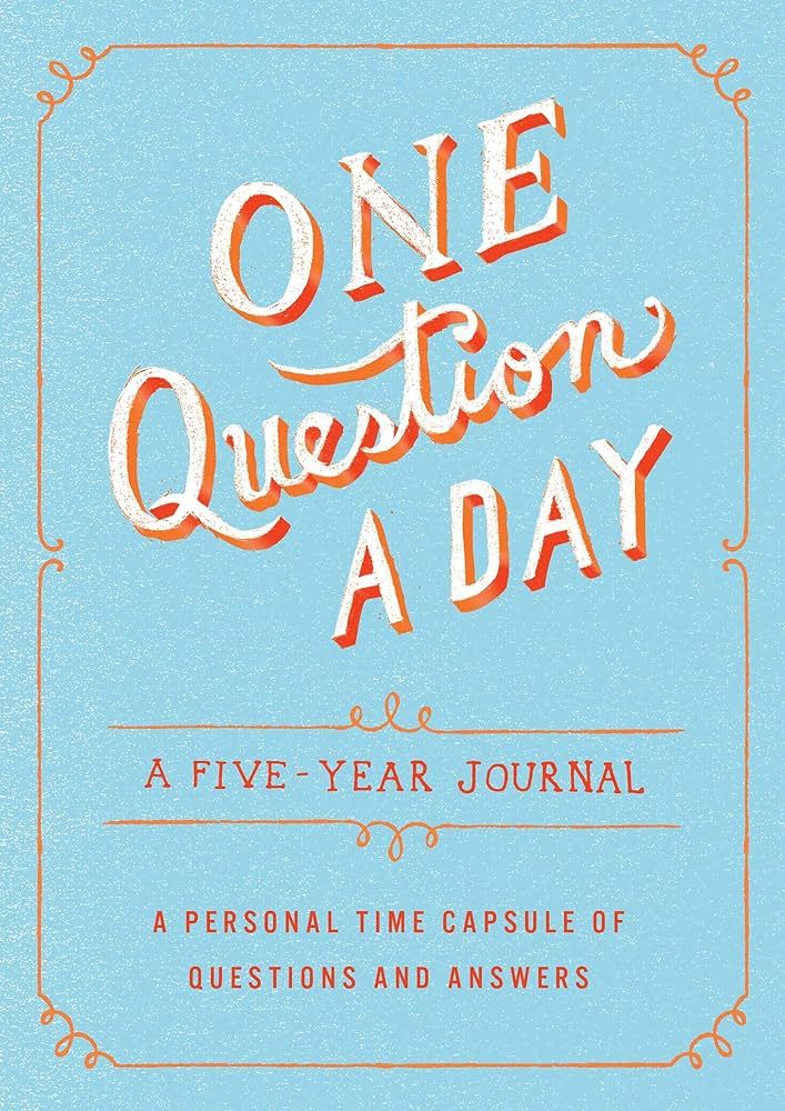 One Question a Day: A Five-Year Journal: A Personal Time Capsule of Questions and Answers | Amazon (US)