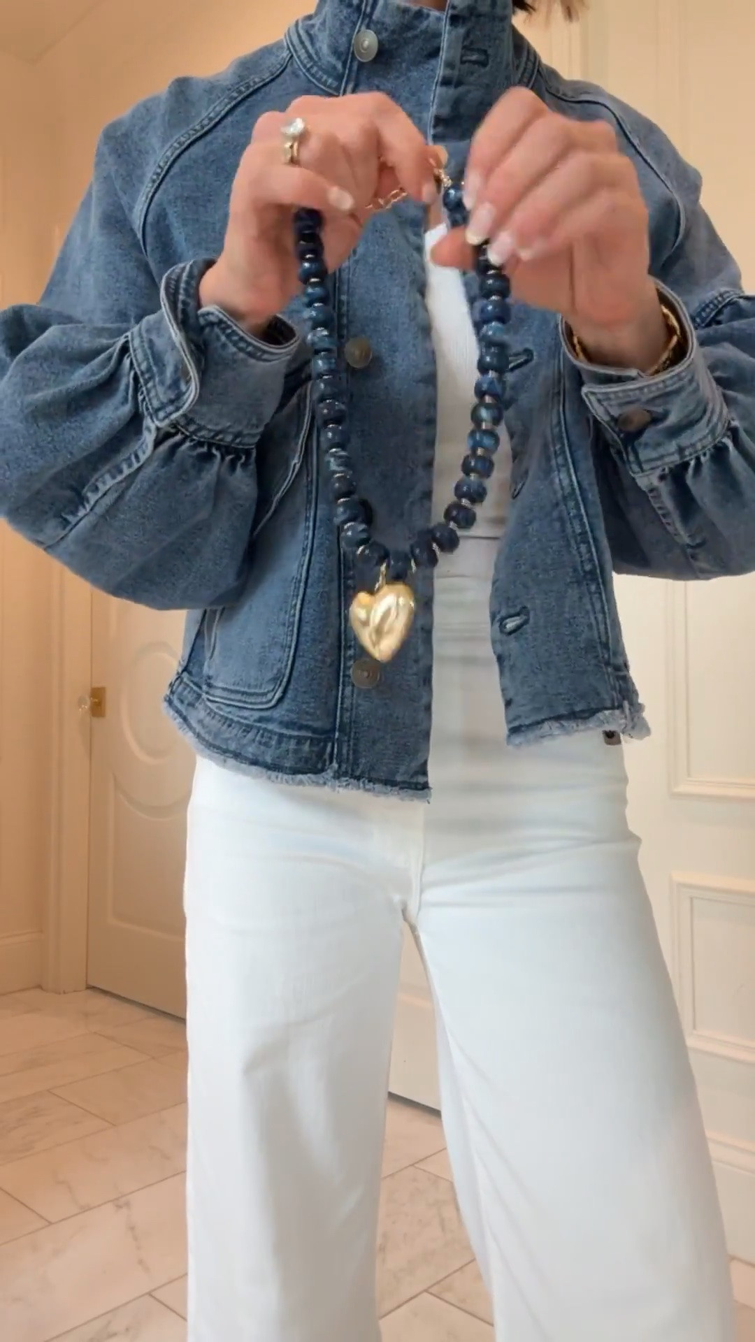 Spring outfit details